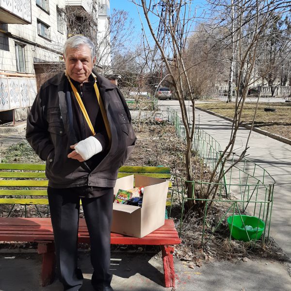 Our project is also supporting the people in need in Ukraine who are not refugees