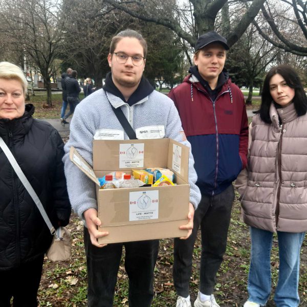With the help of the people are around the world