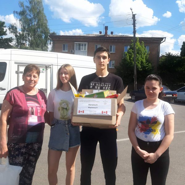 Our humanitarian project is continuing to provide food
