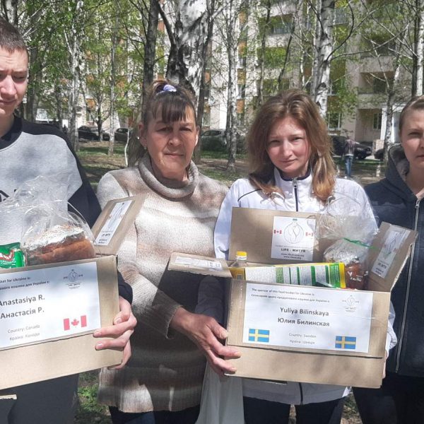 Thank you very much to our friends from Canada and Sweden for the help