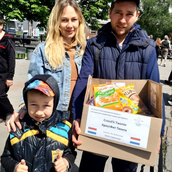 Sauver des familles de Kharkiv avec l’aide de CrossFit Twente des Pays-Bas