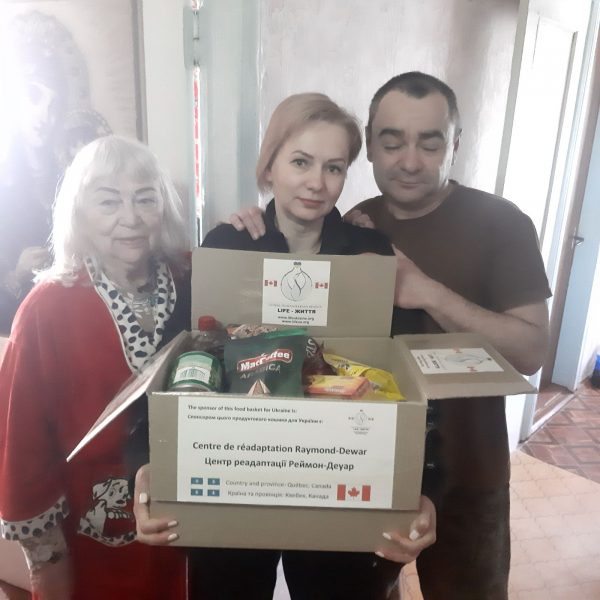 Thank you very much to the Rehabilitation center Raymond-Dewar from Quebec, Canada