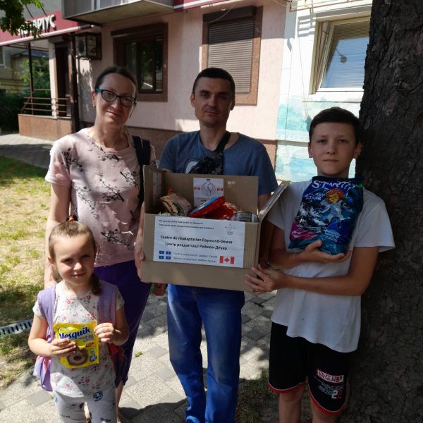 The Raymond-Dewar readaptation center is helping families from Kharkiv