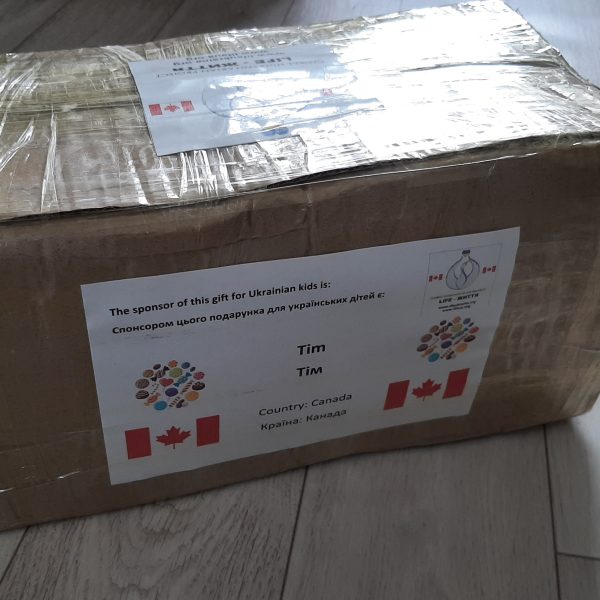 Thank you to Tim from Canada for supporting the kids in Ukraine.